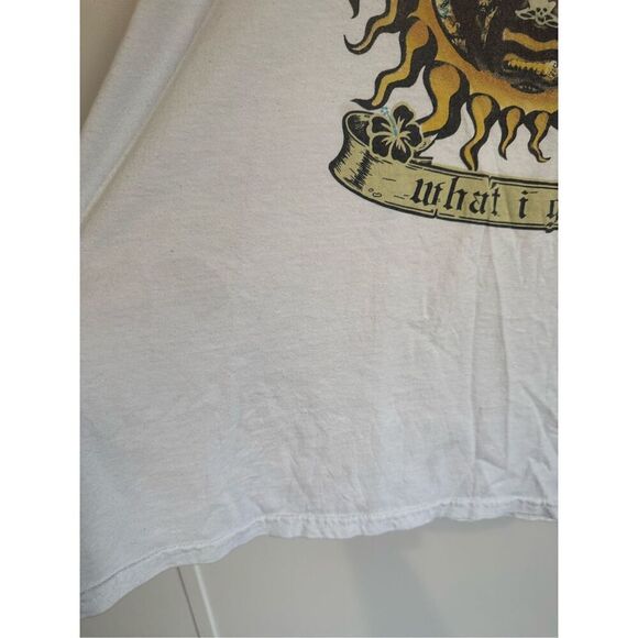 Sublime white retro what I got sun short sleeve T-shirt sz 2XL band tee trashed - Picture 8 of 11